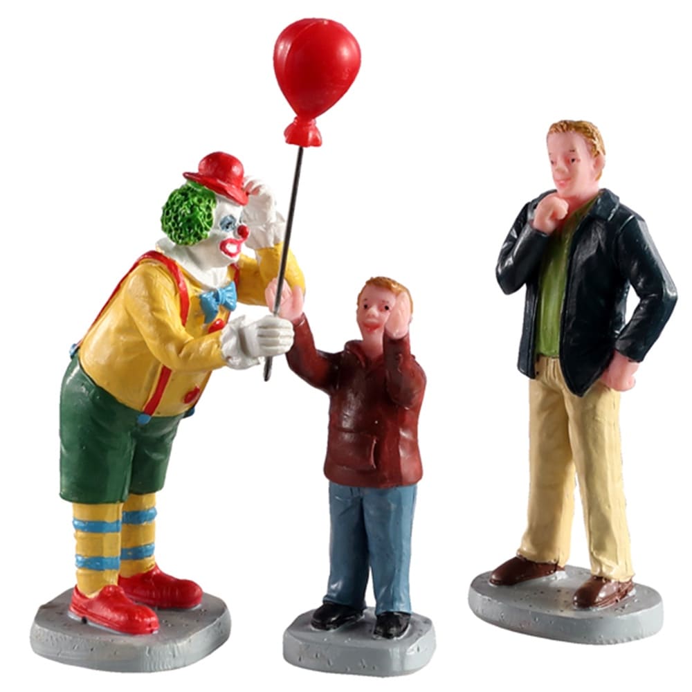 Lemax Friendly Clown Set Festive Décor (3 Pc.)