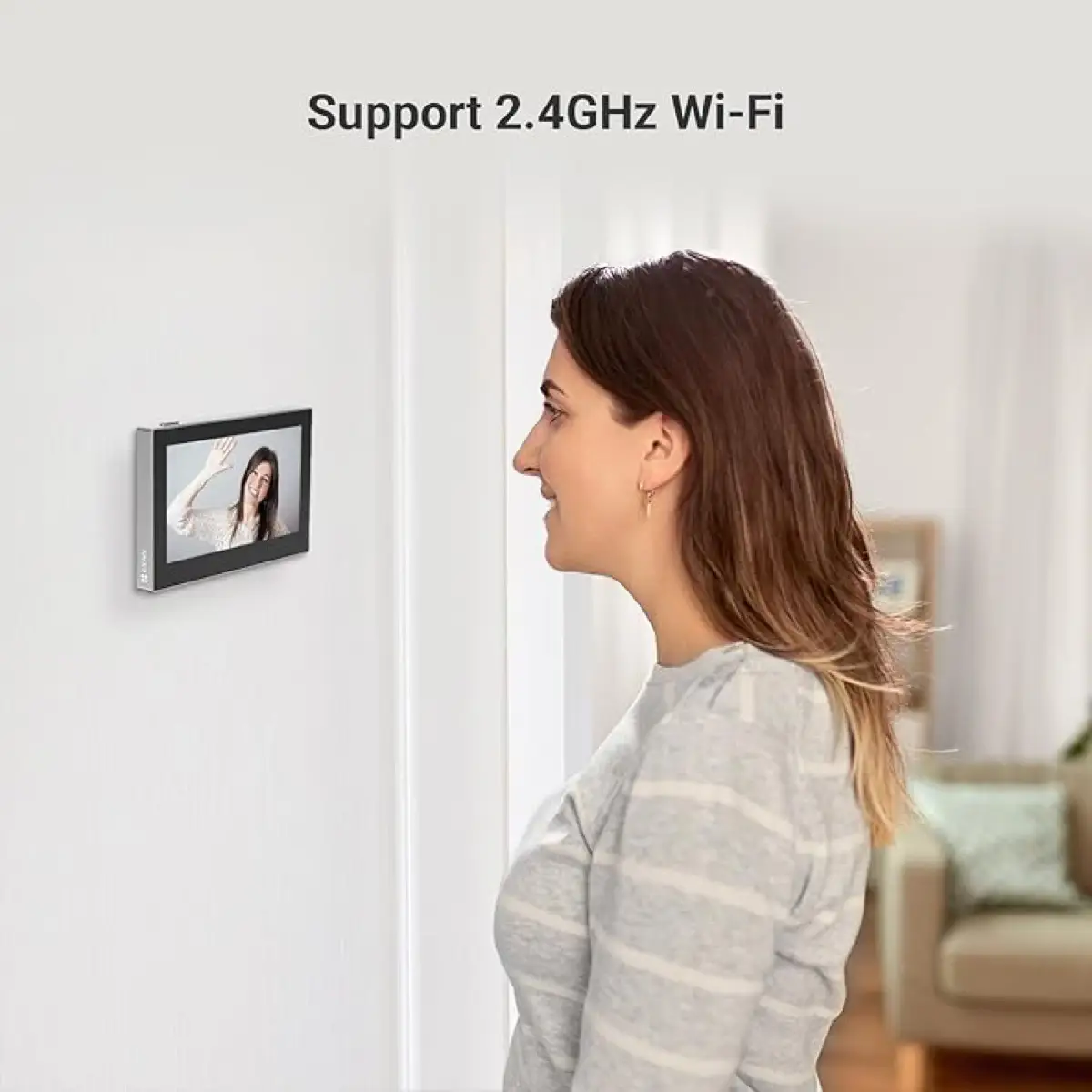 Ezviz  Wire-Free Peephole Door Smart Camera, CS-HP2   (2 MP)
