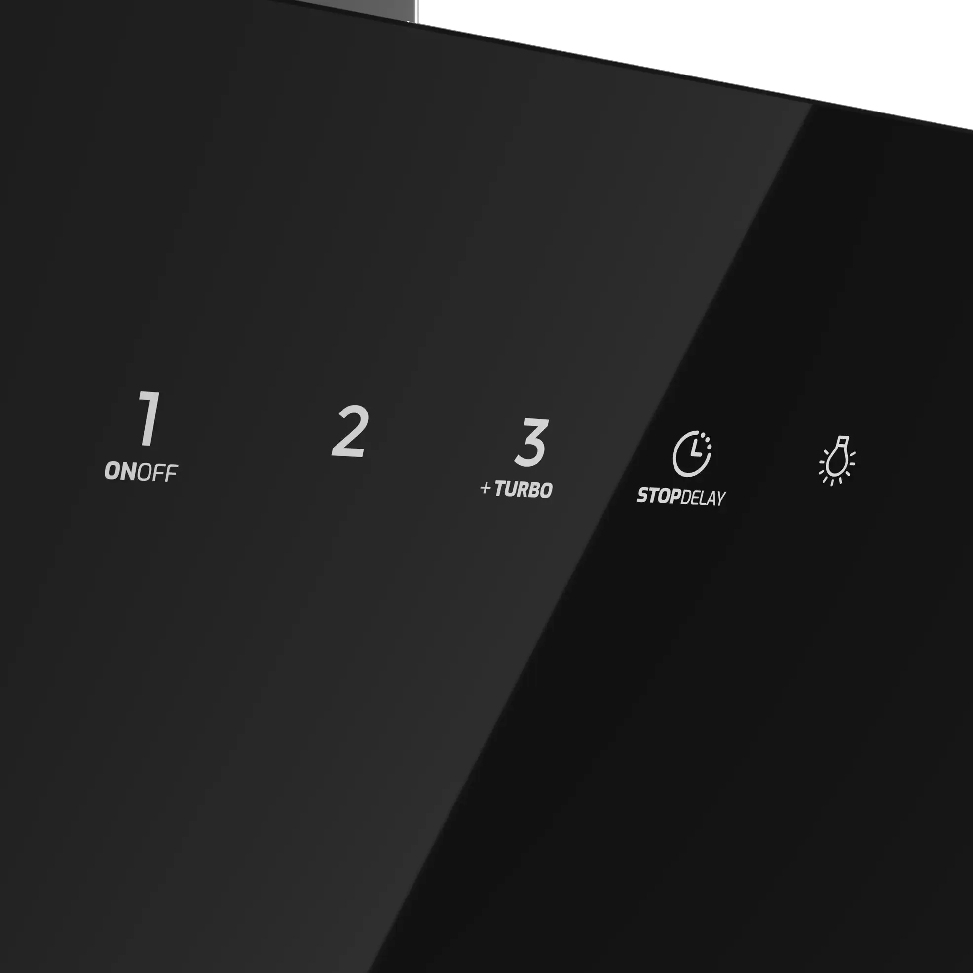 Teka Wall-Mounted Vertical Decorative Kitchen Hood, DVN 97050 TTC BK (69-103.5 x 89.8 x 32.5 cm)