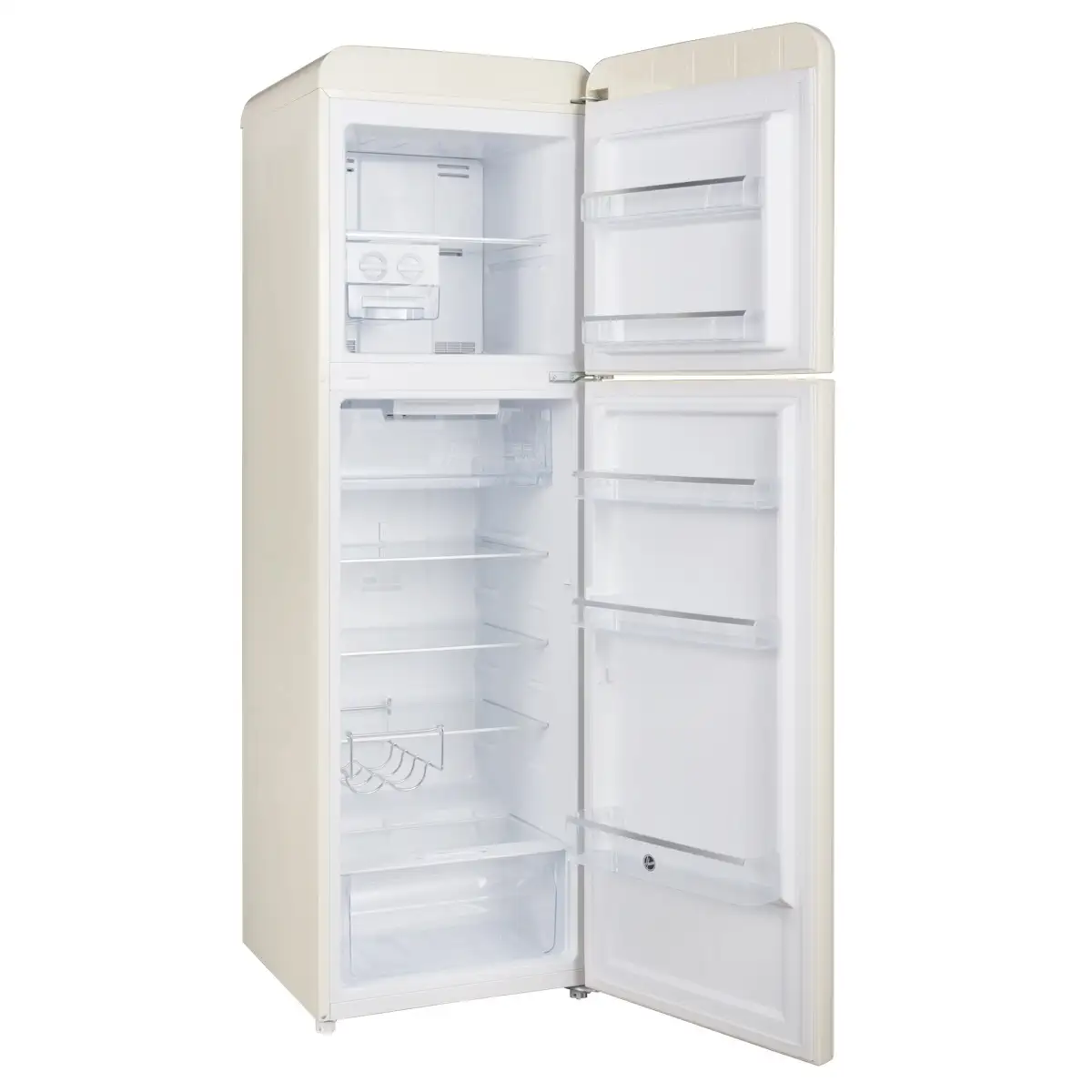 Hoover Freestanding Top Mount Retro Style Refrigerator, HTR-M326-RC (326 L)