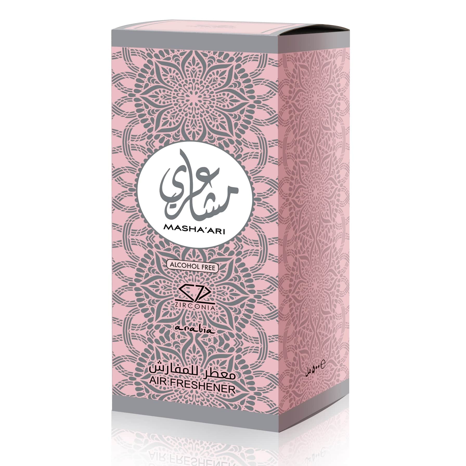 Zirconia Alcohol-Free Air Freshener (500 ml, Mashari) 