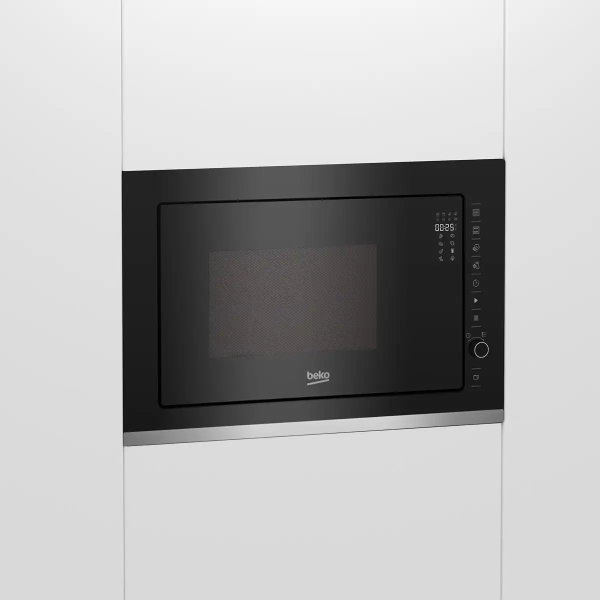 Beko Built-In Microwave Oven W/Grill, BMGB 25333 X (900 W, 25 L)