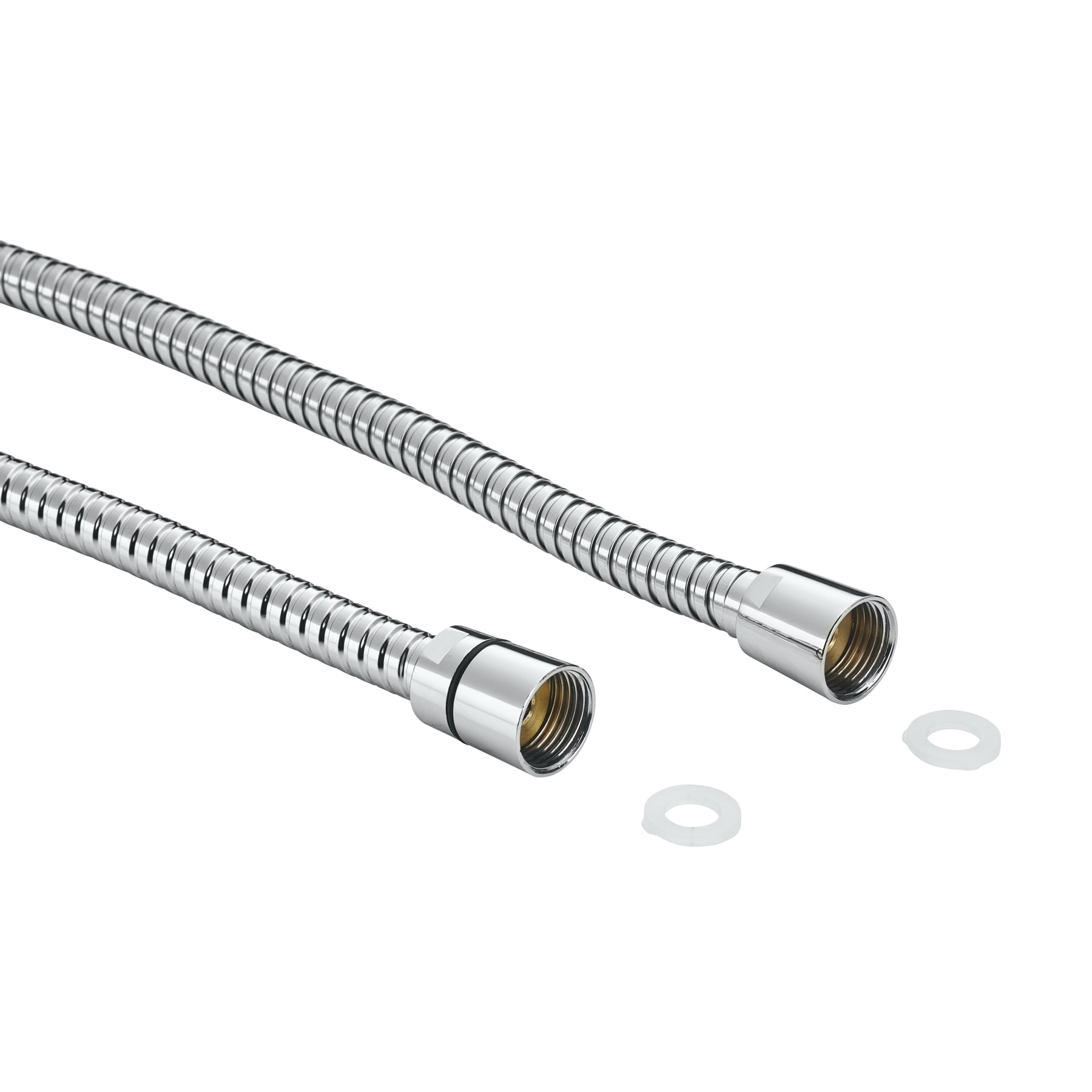 GoodHome Stainless Steel & PVC Shower Hose (1500 x 14 mm)