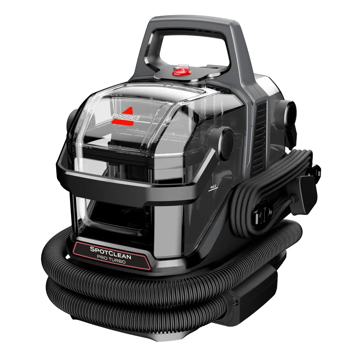Bissell Spot Clean Pro Turbo Corded Portable Carpet & Upholstery Cleaner, 3911K (400 W)