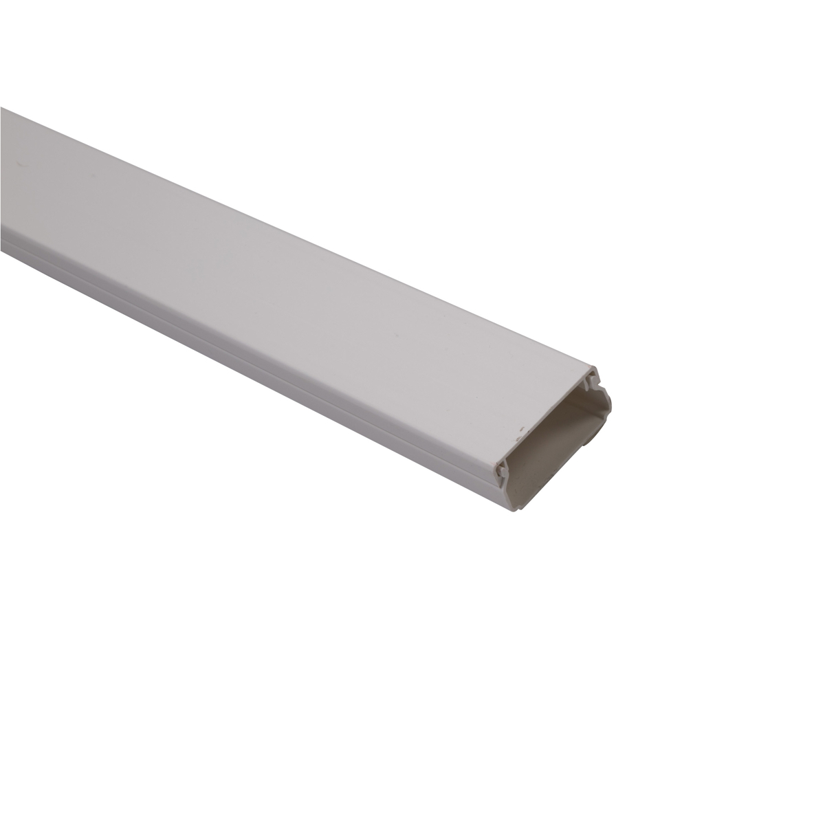 Mkats Self-Adhesive PVC Trunking (40 mm x 2 m, White)