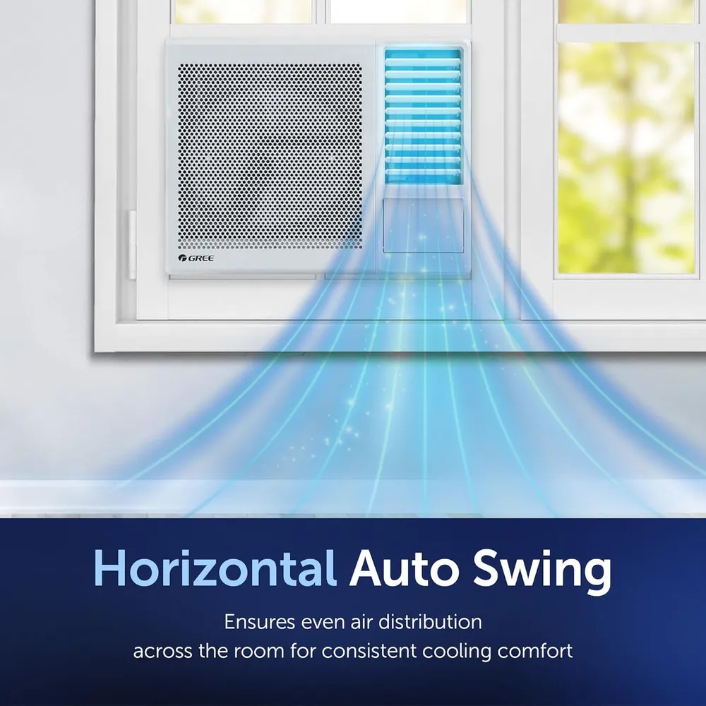 Gree Window Air Conditioner, R410A - ROMA-R24C3 (2 Ton)