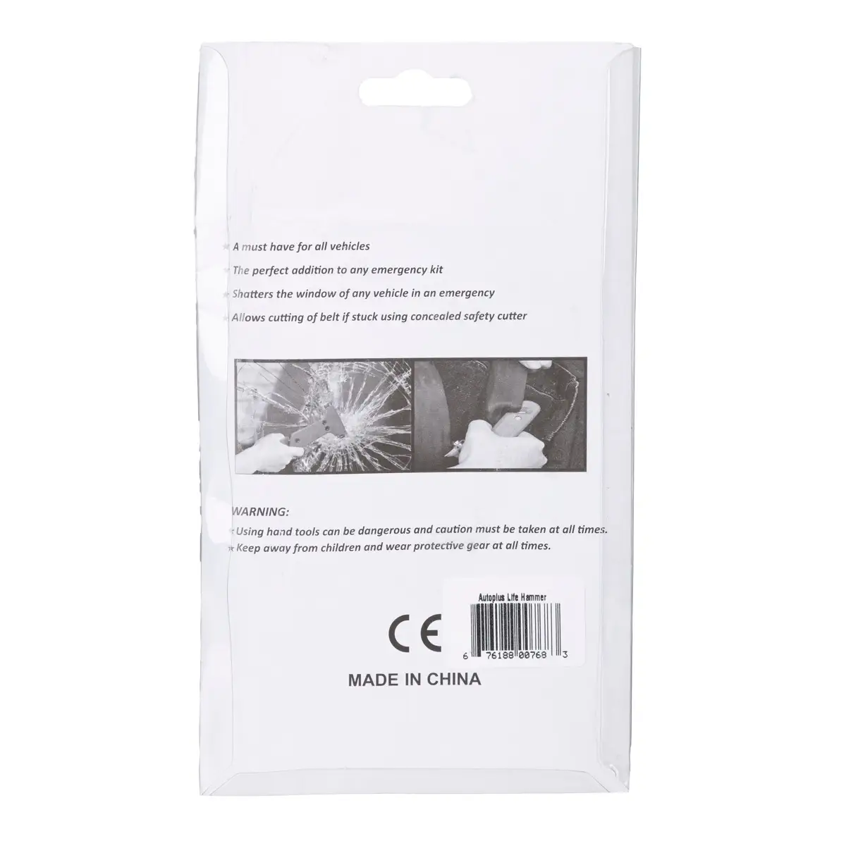 Auto Plus Metal Emergency Exit Hammer (168 g)