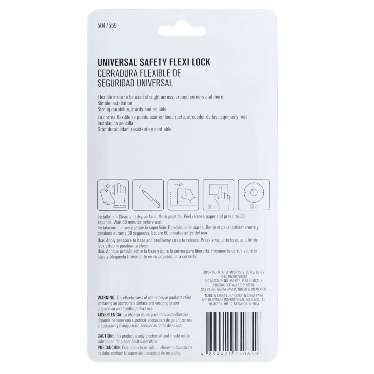ACE Universal Safety Flexi Lock Pack (12 cm, 5 Pc.)