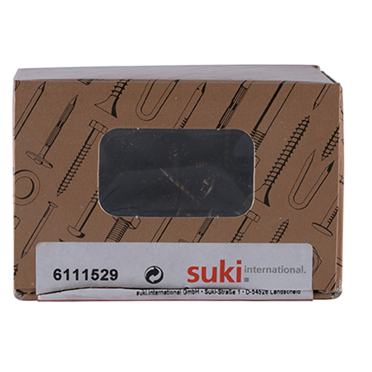 Suki Zinc Pozidriv Chipboard Screws (4 x 30 mm, Pack of 100)