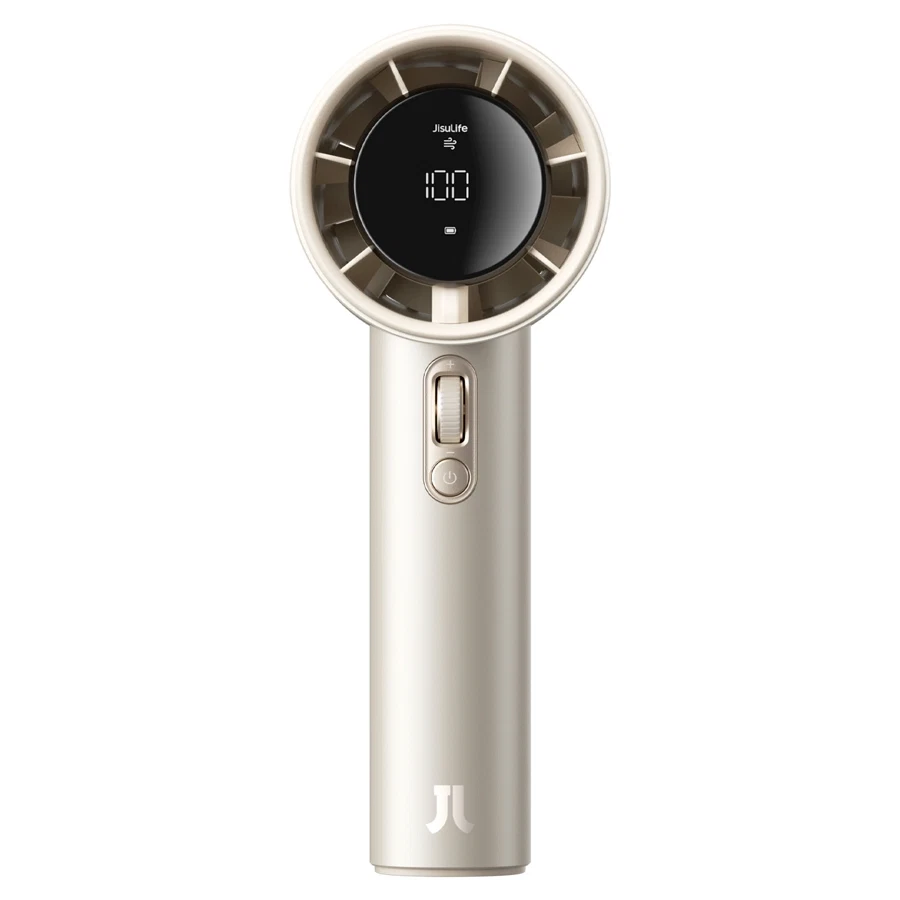 Jisulife Rechargeable Handheld Fan, Pro1S (Brown)