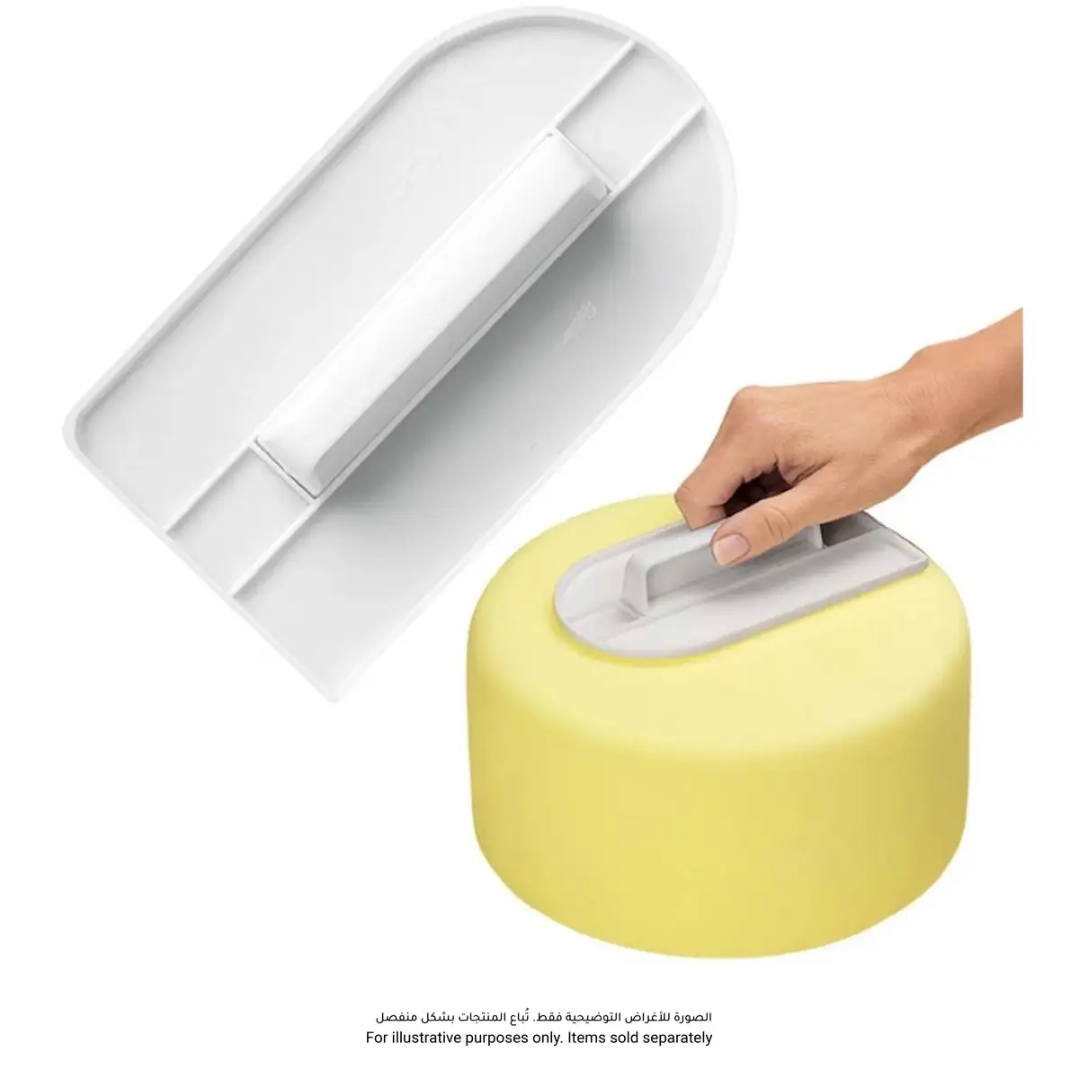 Wilton Easy-Glide Fondant Smoother (30 x 30 x 30 cm, White)