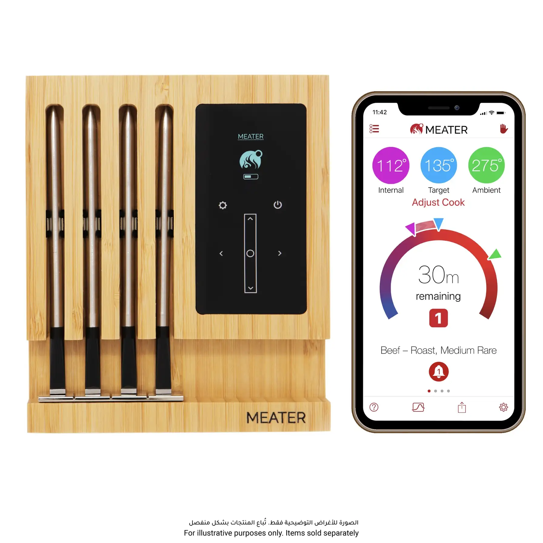 Meater Block Wireless Meat Thermometer (4 Pc., Up to 165 ft.)