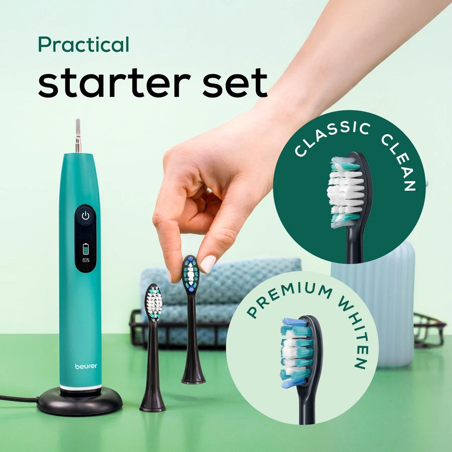 Beurer Electric Sonic Toothbrush (Splashy Lemon)