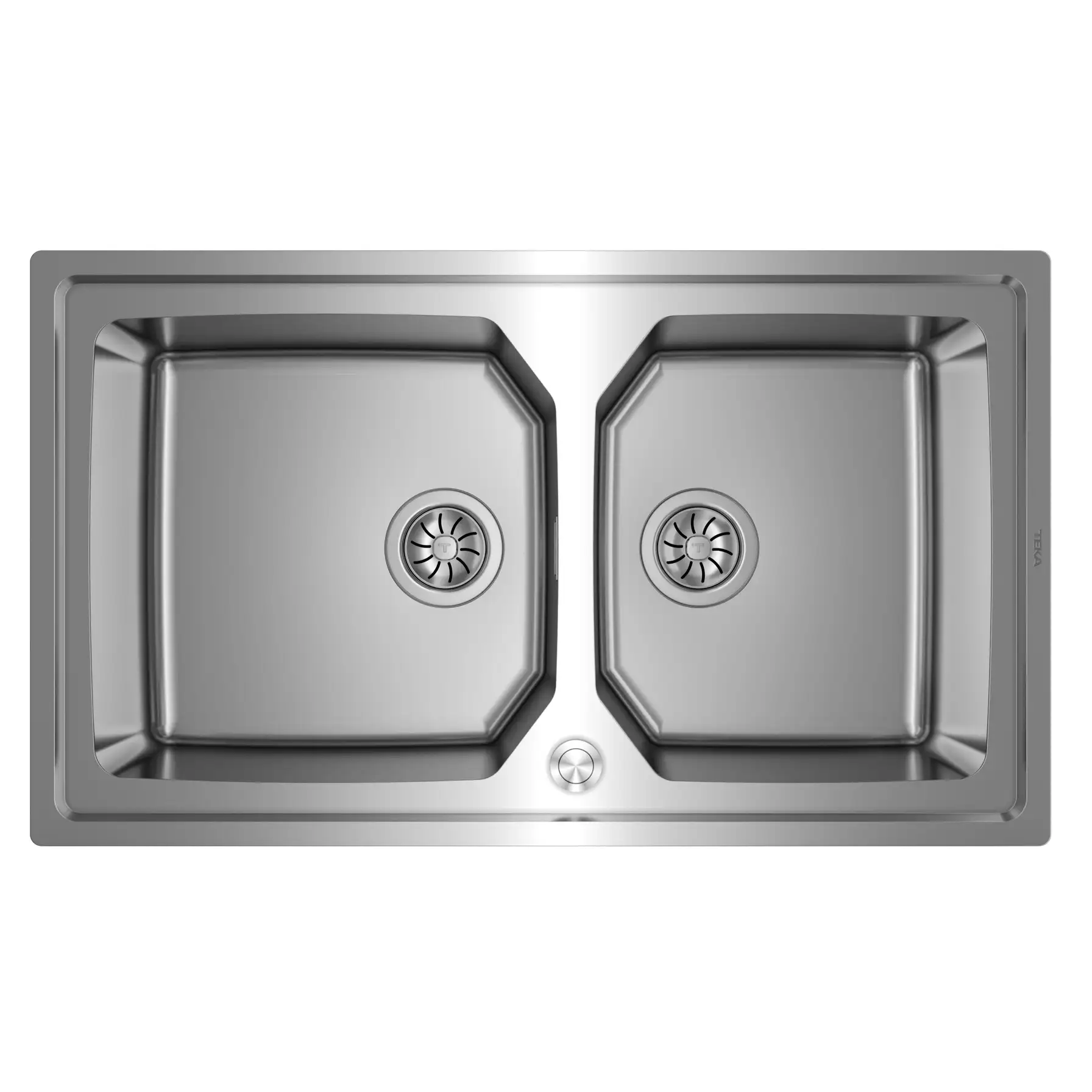 Teka Brooklyn 90 M-xP 2B Stainless Steel Sink (50.4 x 86.4 x 21 cm)