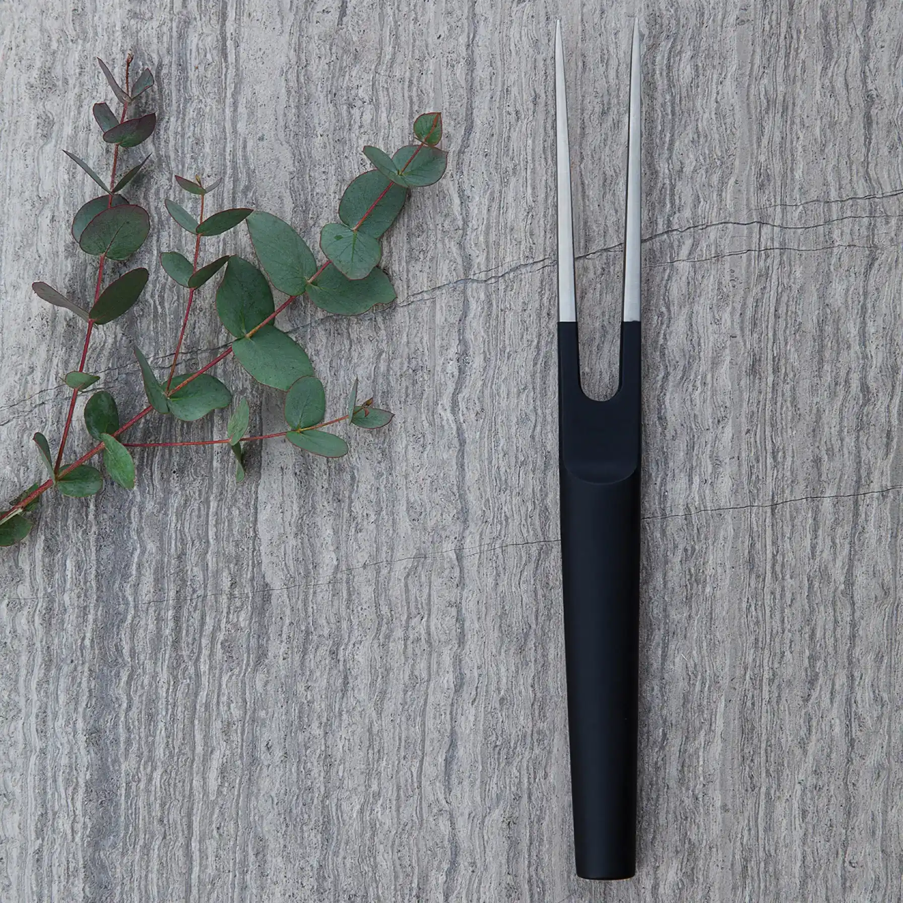 BergHOFF Kuro Stainless Steel Carving Fork (17 cm)