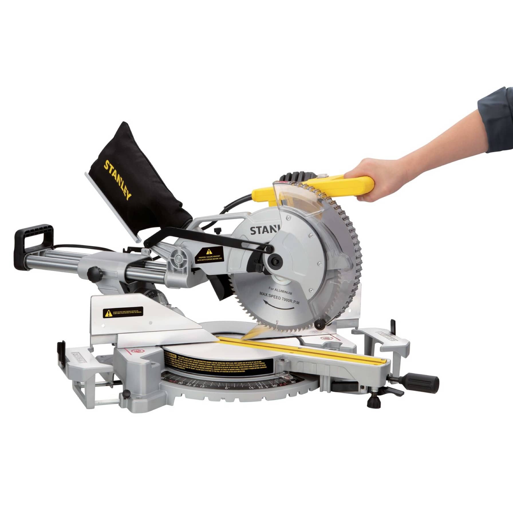 Stanley Corded Sliding Mitre Saw, SM18-B5 (25.4 cm, 1800 W)