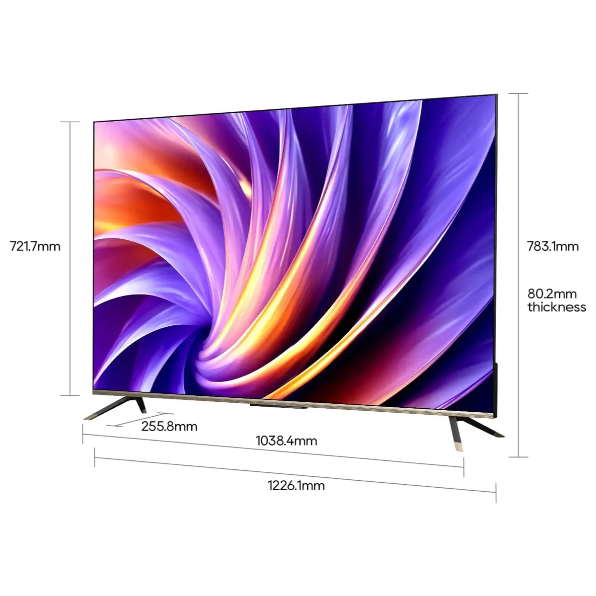 Dreame 55'' Vivid QLED 4K Smart TV, 55Q100
