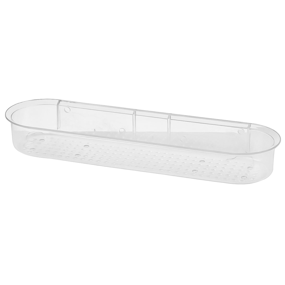 Interdesign 21700 Suction Shower Caddy (15.2 × 26.1 × 39.1 cm, Clear)