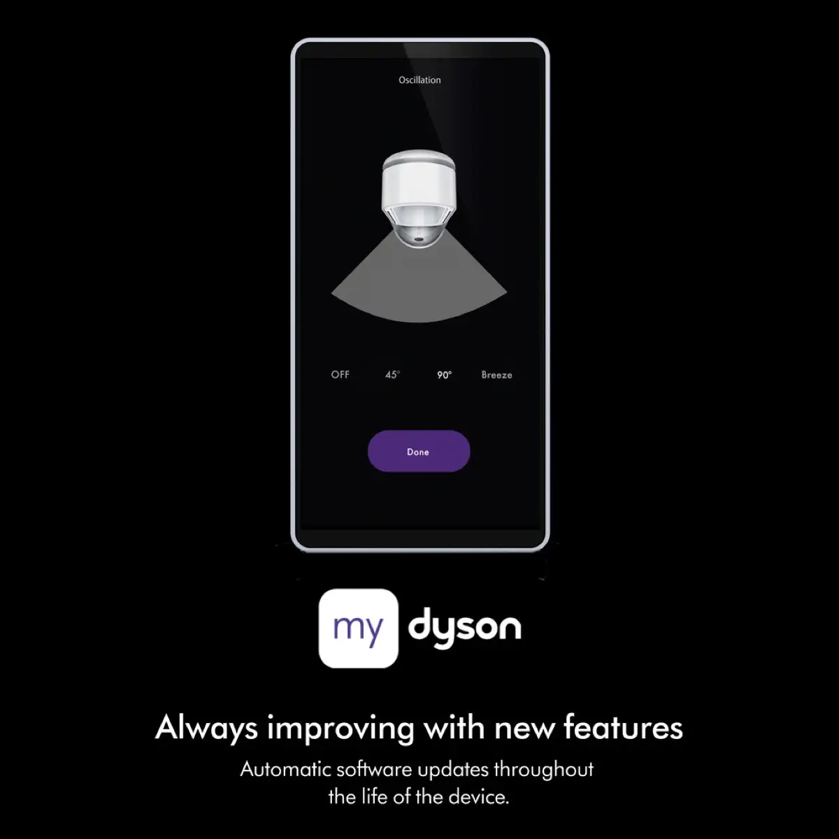 Dyson Hot+Cool Purifier Fan Heater, HP1 (81 m³)
