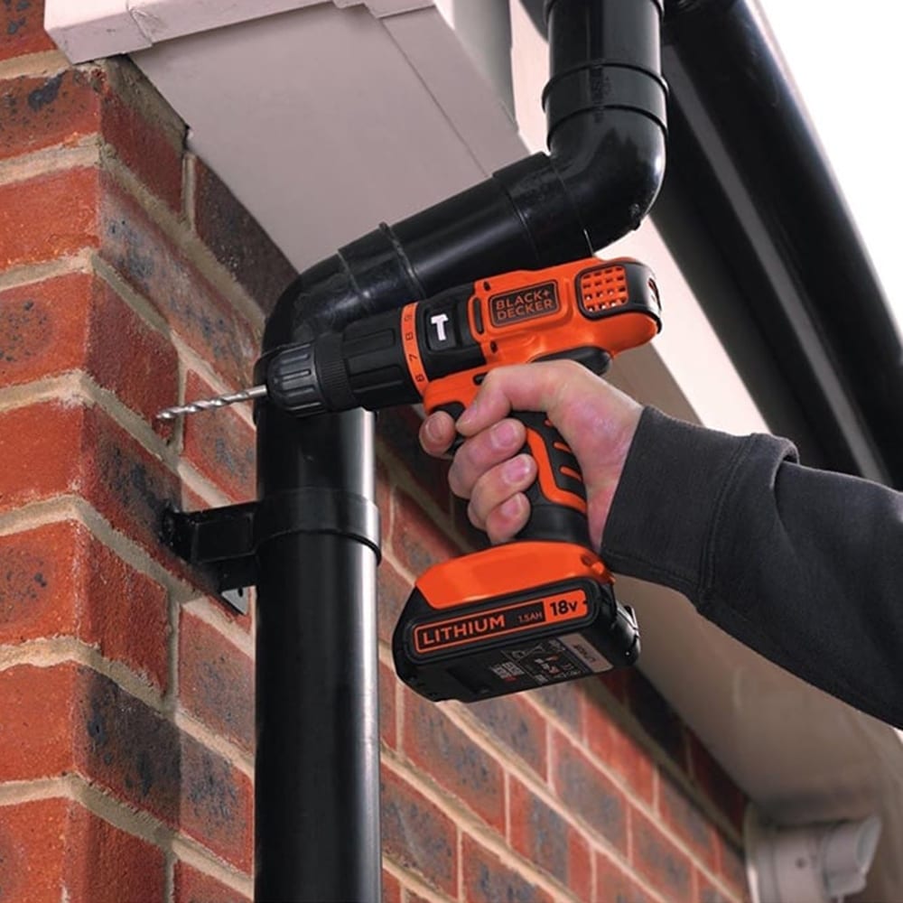 Black+Decker Lithium-ion Cordless Drill Driver (18 V)