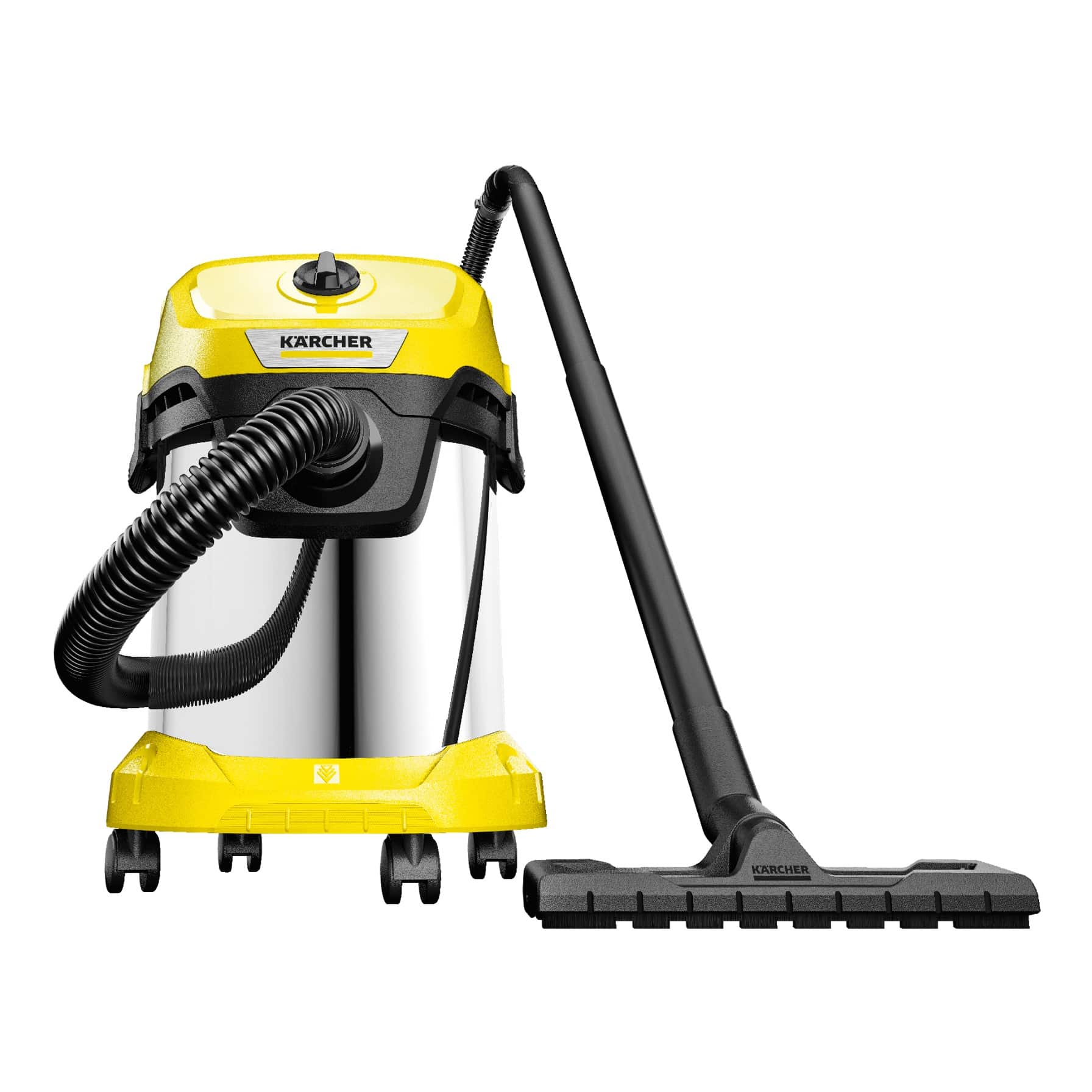 Karcher WD 3 S V-17/4/20 Corded Wet & Dry Vacuum Cleaner (1000 W)