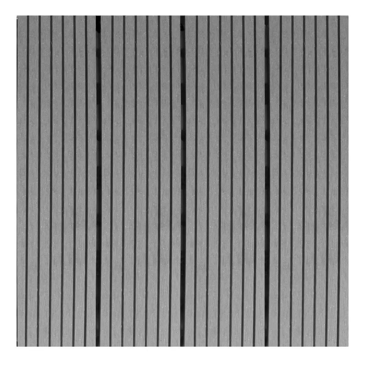 Garden Plastic Floor Decking Tiles (Grey, 30 x 30 x 2 cm, 11 Pc.)