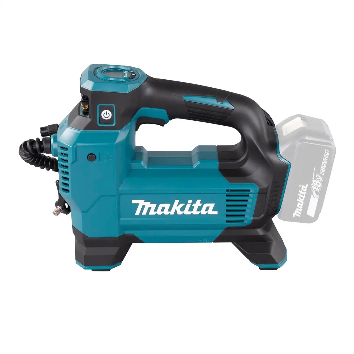 Makita 18V LXT Cordless Tyre Inflator W/Battery & Charger 