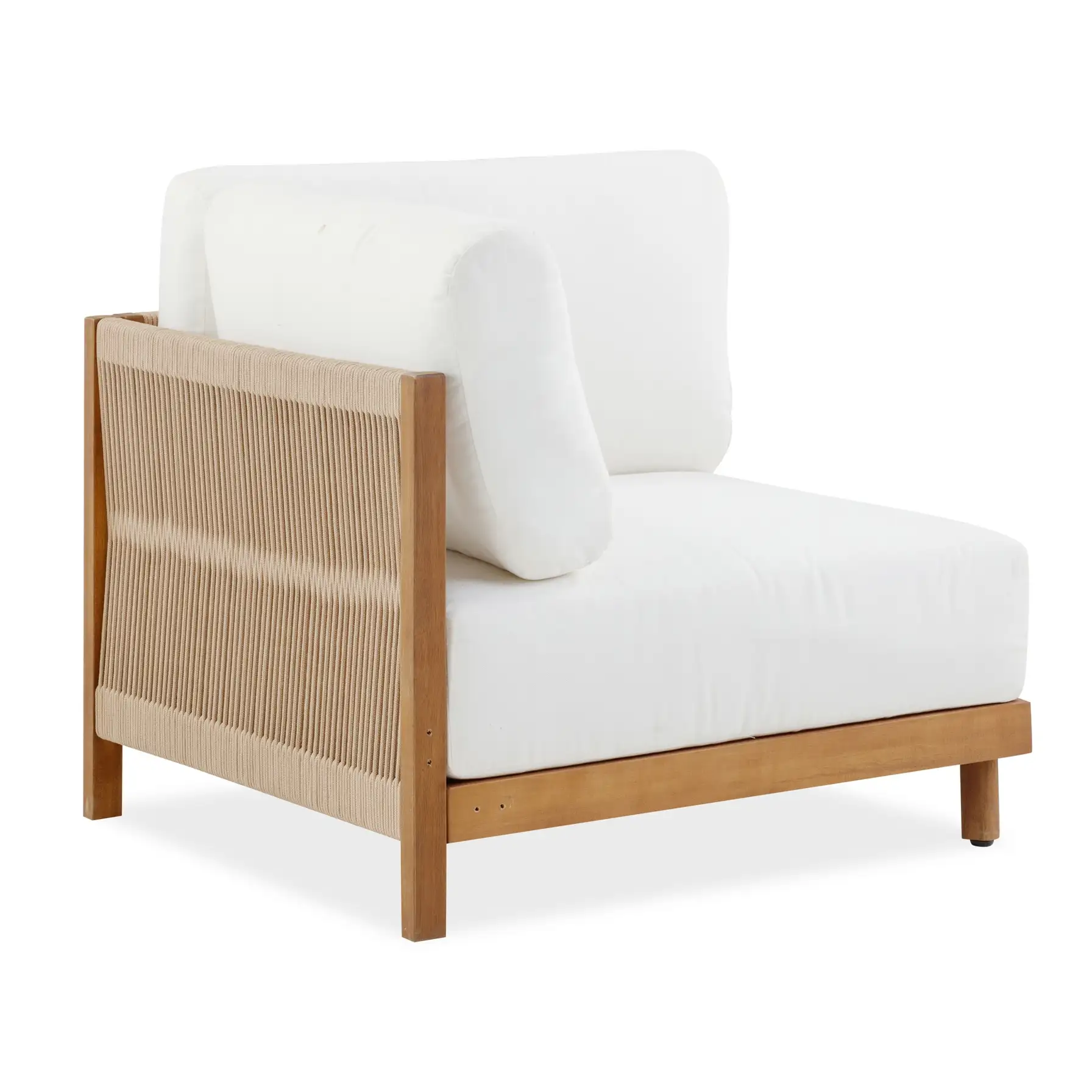 Ventura 5-Seater Acacia Wood Corner Outdoor Sofa Set