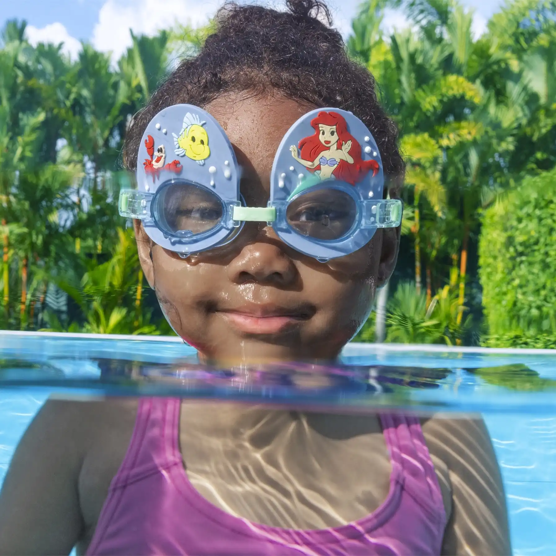 Bestway Disney Little Mermaid Kids Swim Goggles