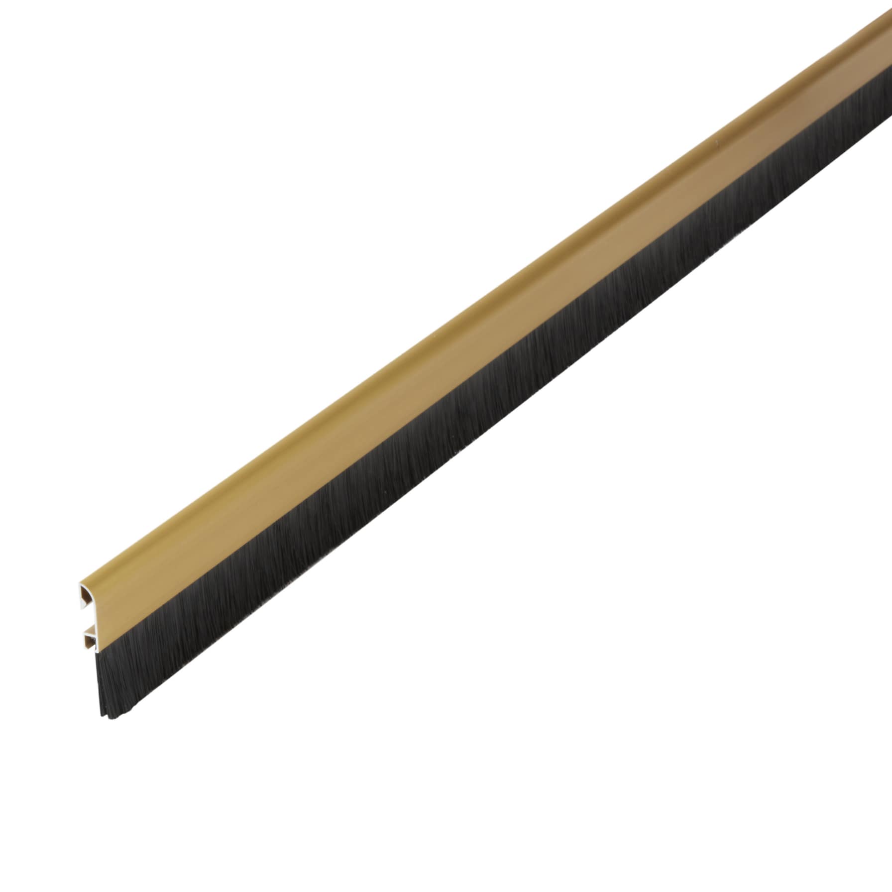 Diall Aluminum Self Adhesive Draught Excluder (45 x 6 mm x 1 m)