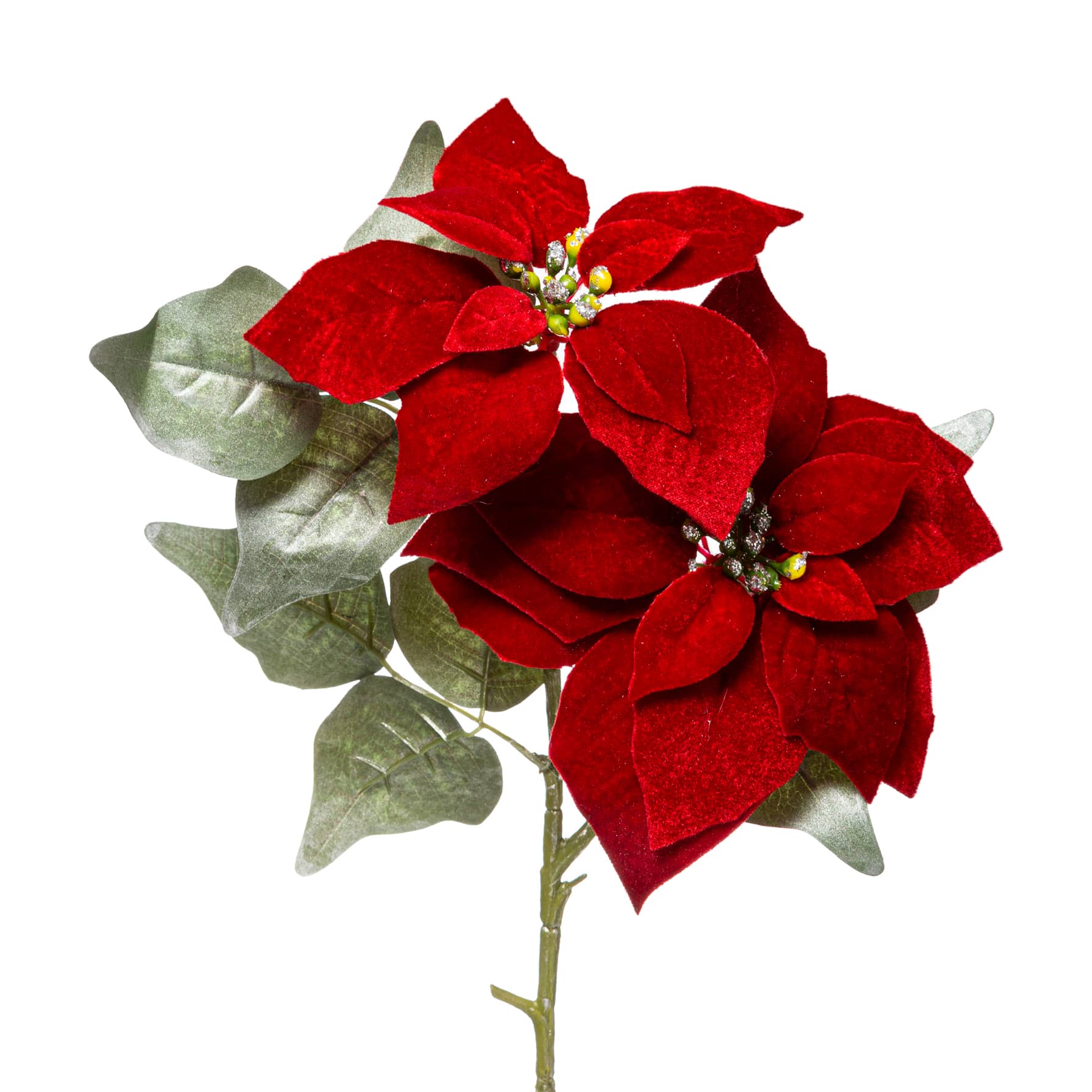 Atmosphera Poinsettia Pick (75 cm)