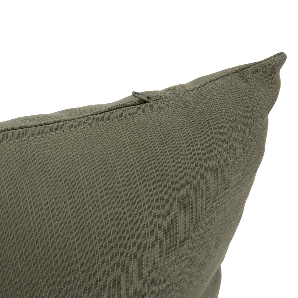 Korai Scatter Polyester Lounger Cushion (Laurel, 40 x 40 cm)