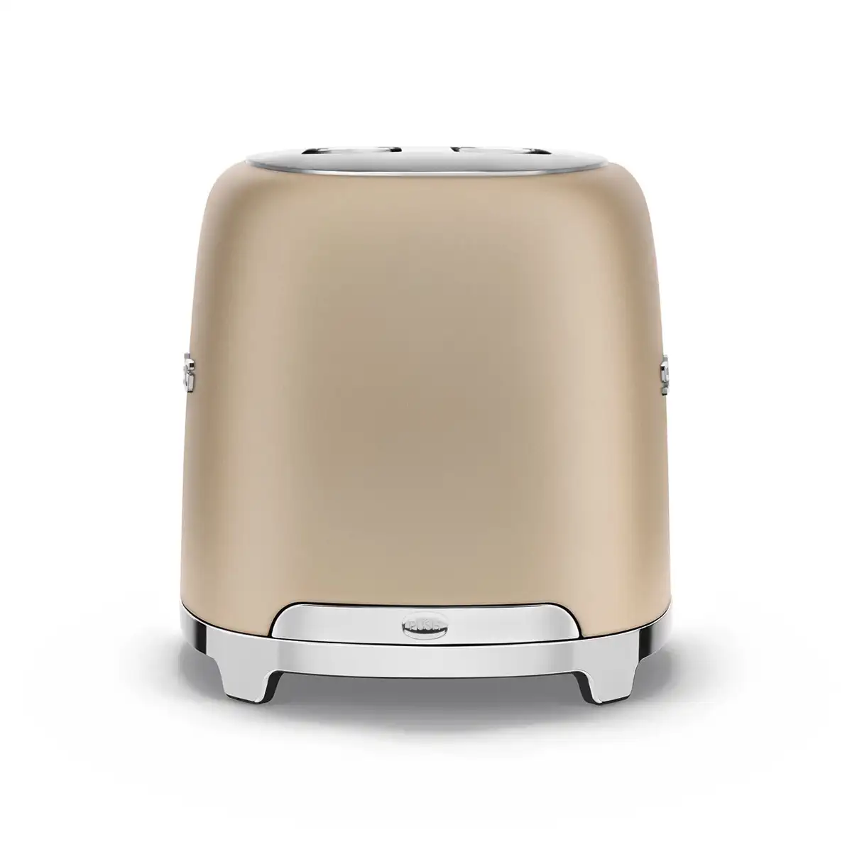 SMEG 50's Style Retro 2-Slice Toaster, TSF01CHMUK (Matte Pale Gold, 950 W)