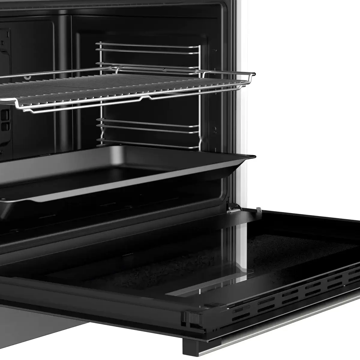 Bosch Series 6 Free Standing 5-Burner Full Gas Cooker W/Oven, HGX5H8W51M (60.7 x 89.40 x 84.4 cm)