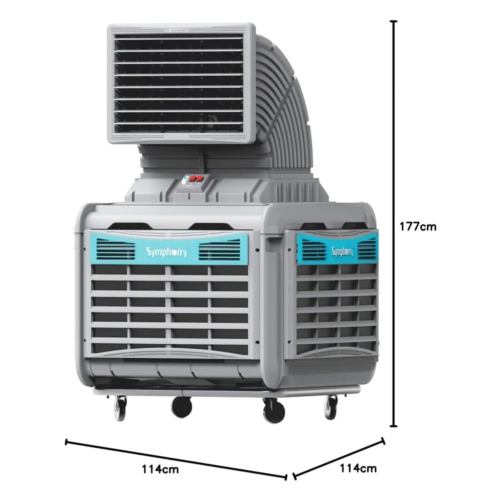 Symphony Movicool XXL 1-Speed Industrial Ducting Cooler (139.35 sq.m.)