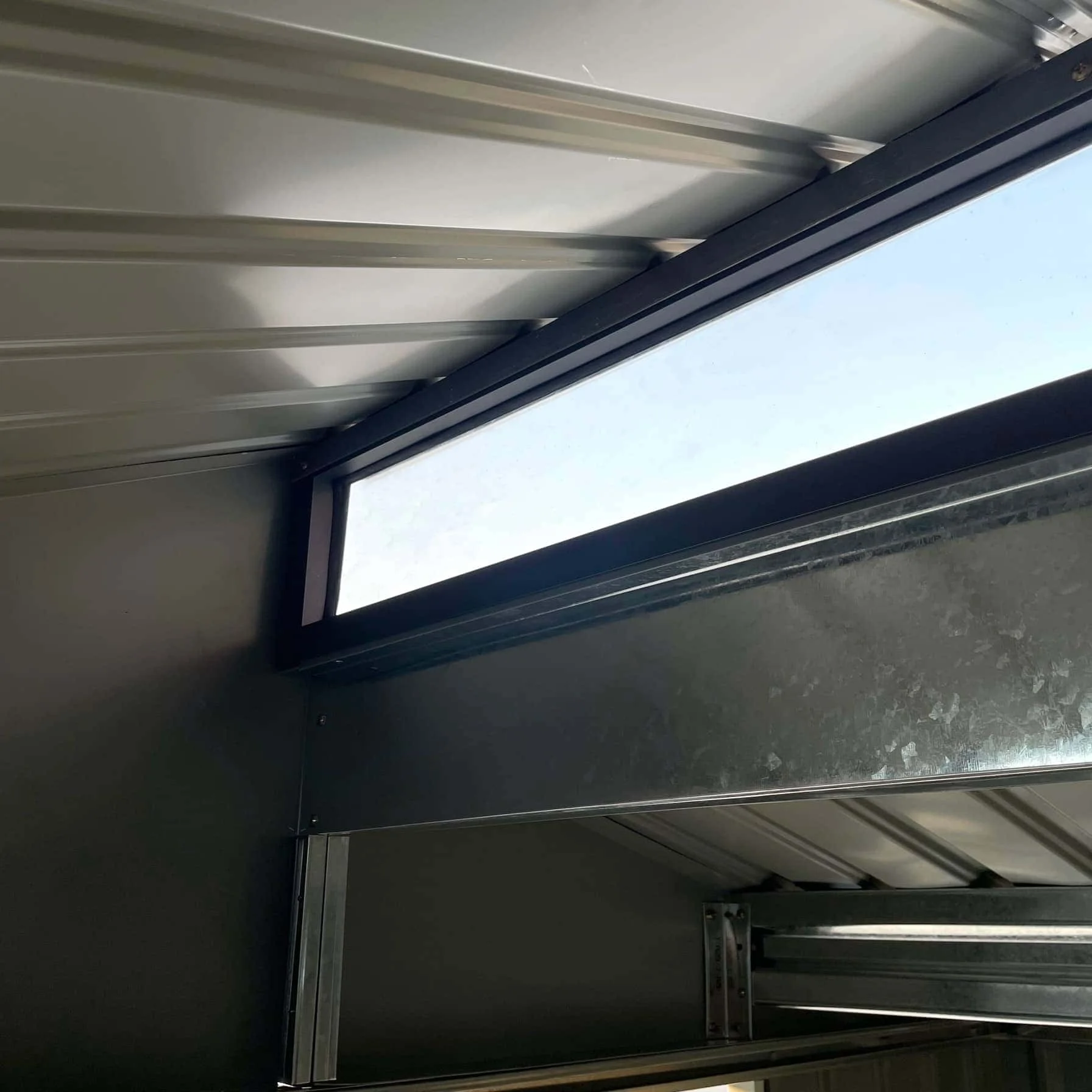 Oscar Galvanized Shed (292 x 129 x 229 cm)
