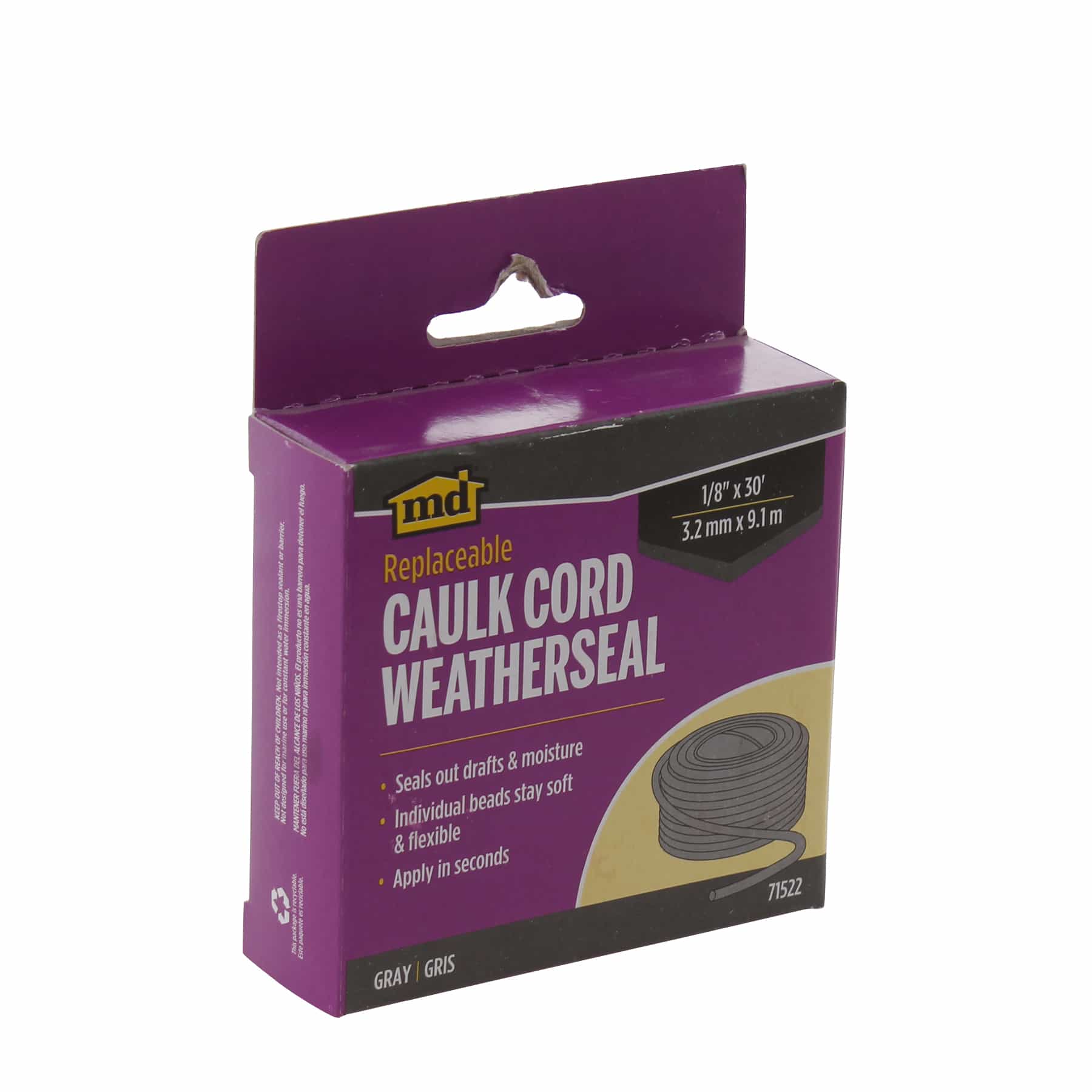 M-D Replaceable Cord Weatherstrip (914 cm)