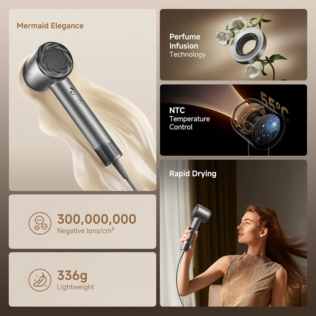 Dreame Glory Mix High-Speed Hair Dryer