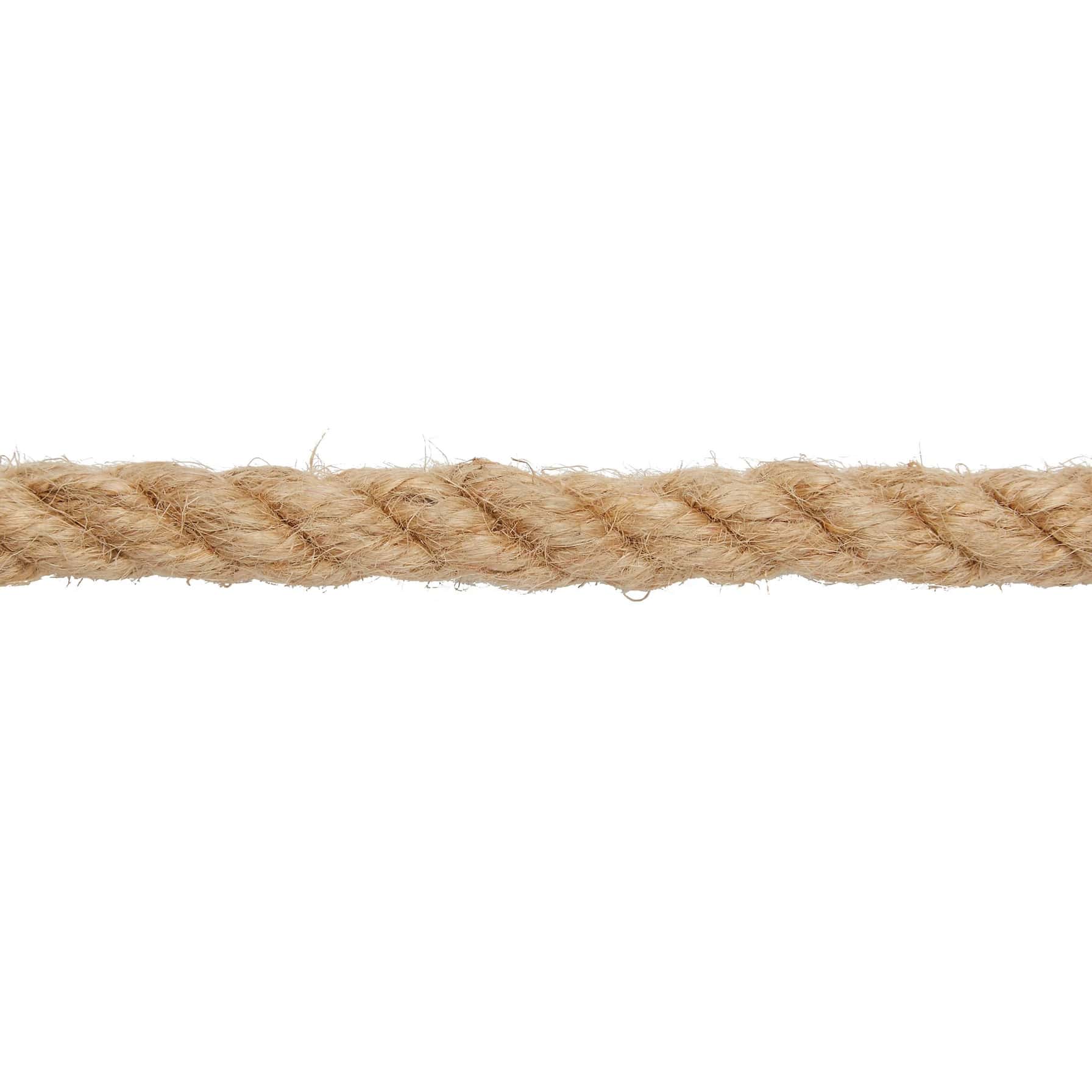 Diall Jute Twisted Rope (8 mm x 10 m)