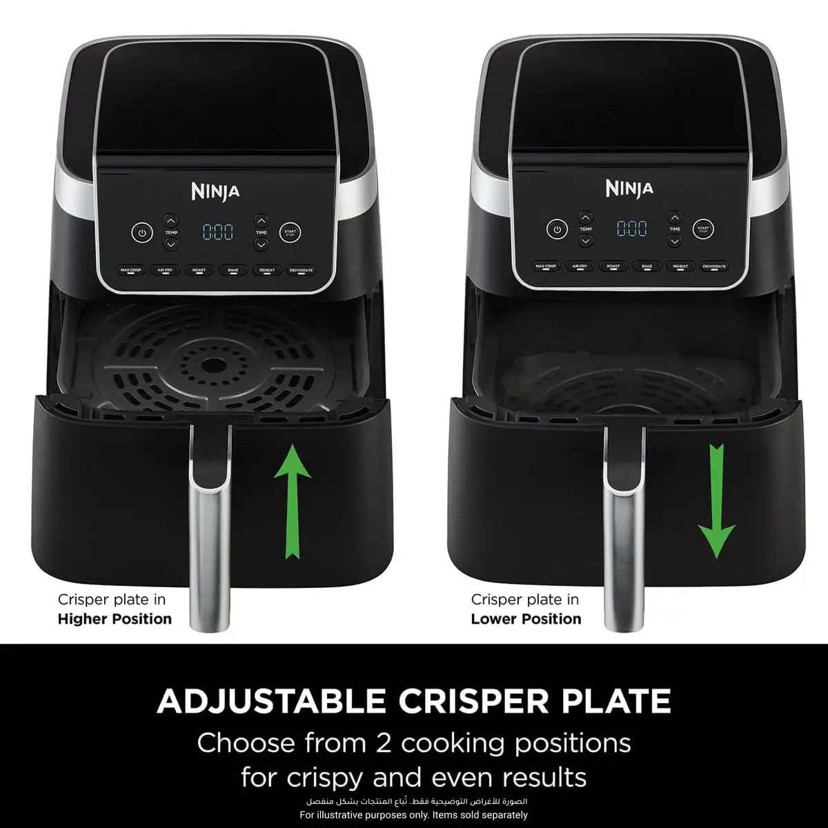 Ninja Air Fryer Max Pro, AF180ME (6.2 L, 1750 W)