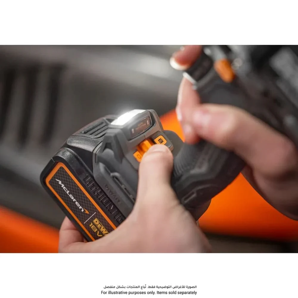 Dewalt Mclaren Limited Edition Brushless Hammer Drill Driver Kit, DCD85MM1T-GB (18 V)