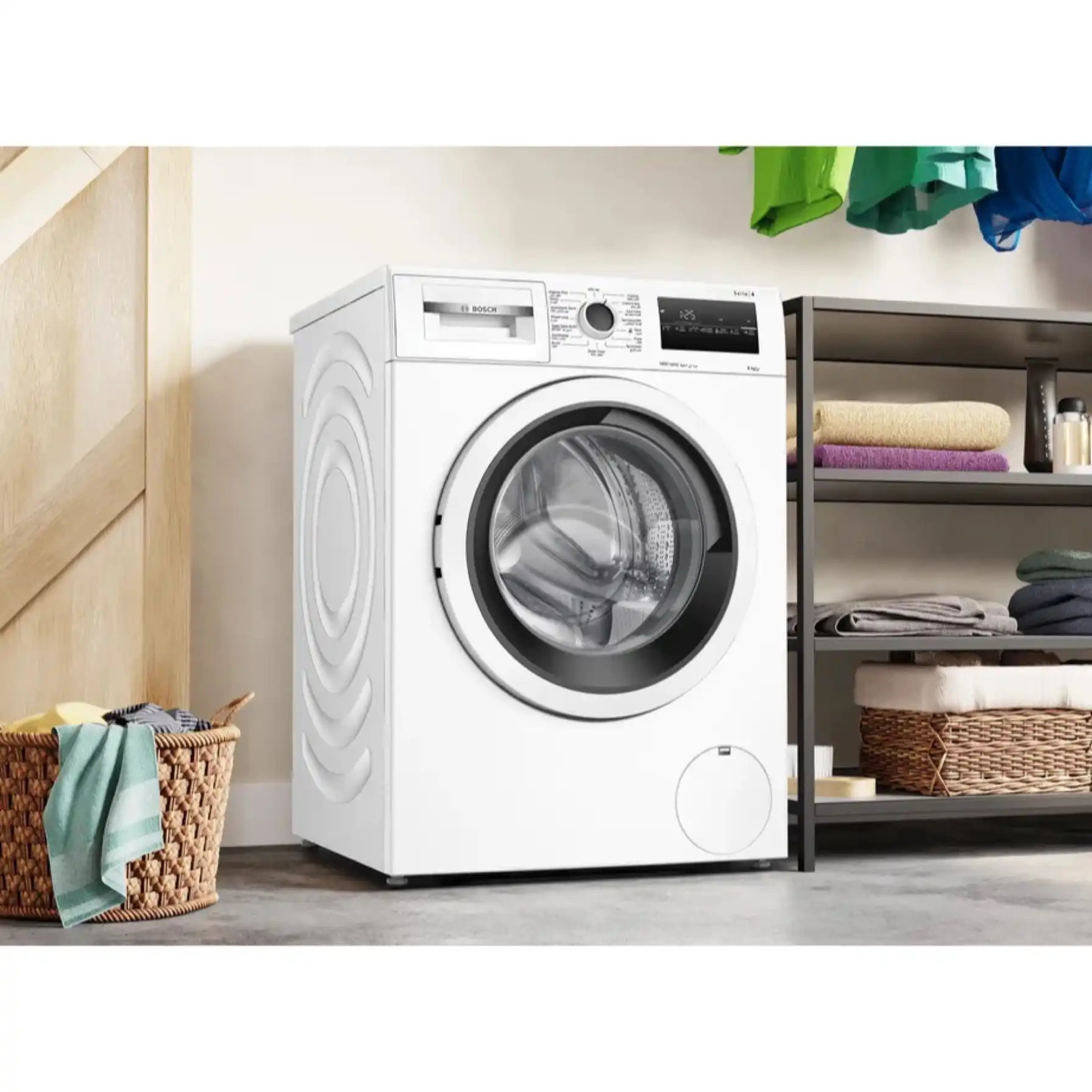Bosch 8 Kg Freestanding Front Load Washing Machine, WAN28282GC (1400 rpm)