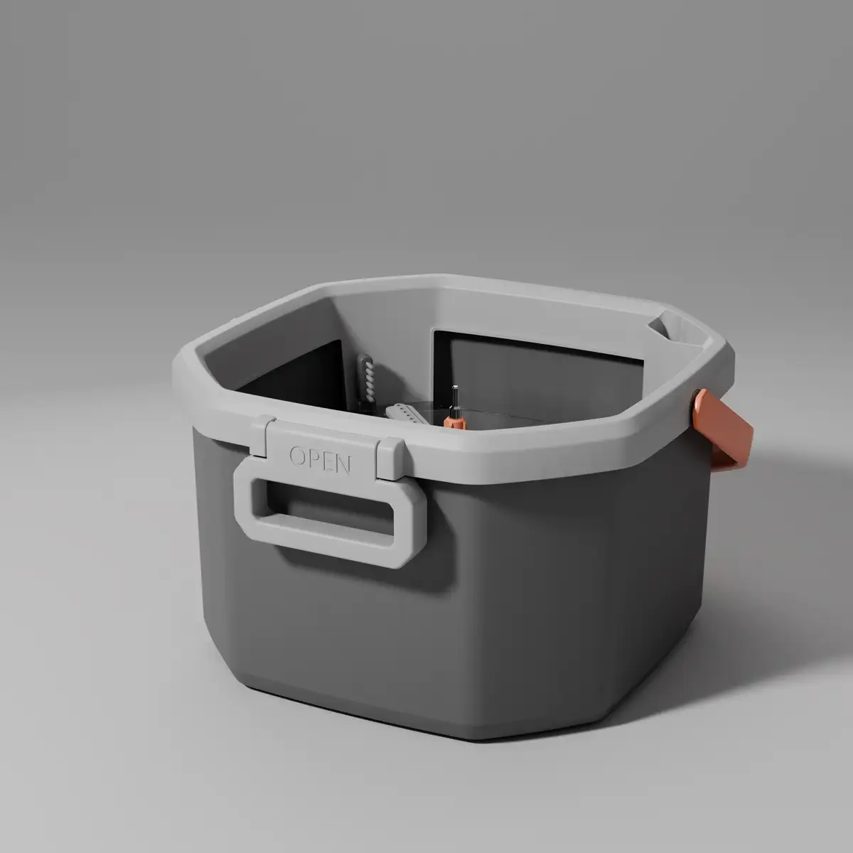 Homeplus Octagon Spin Mop & Bucket