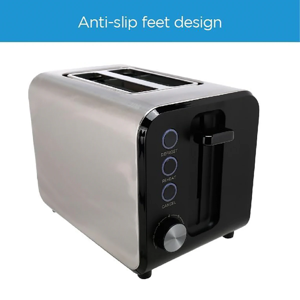 Midea 2-Slice Toaster, MTRW2L20W (800-950 W)