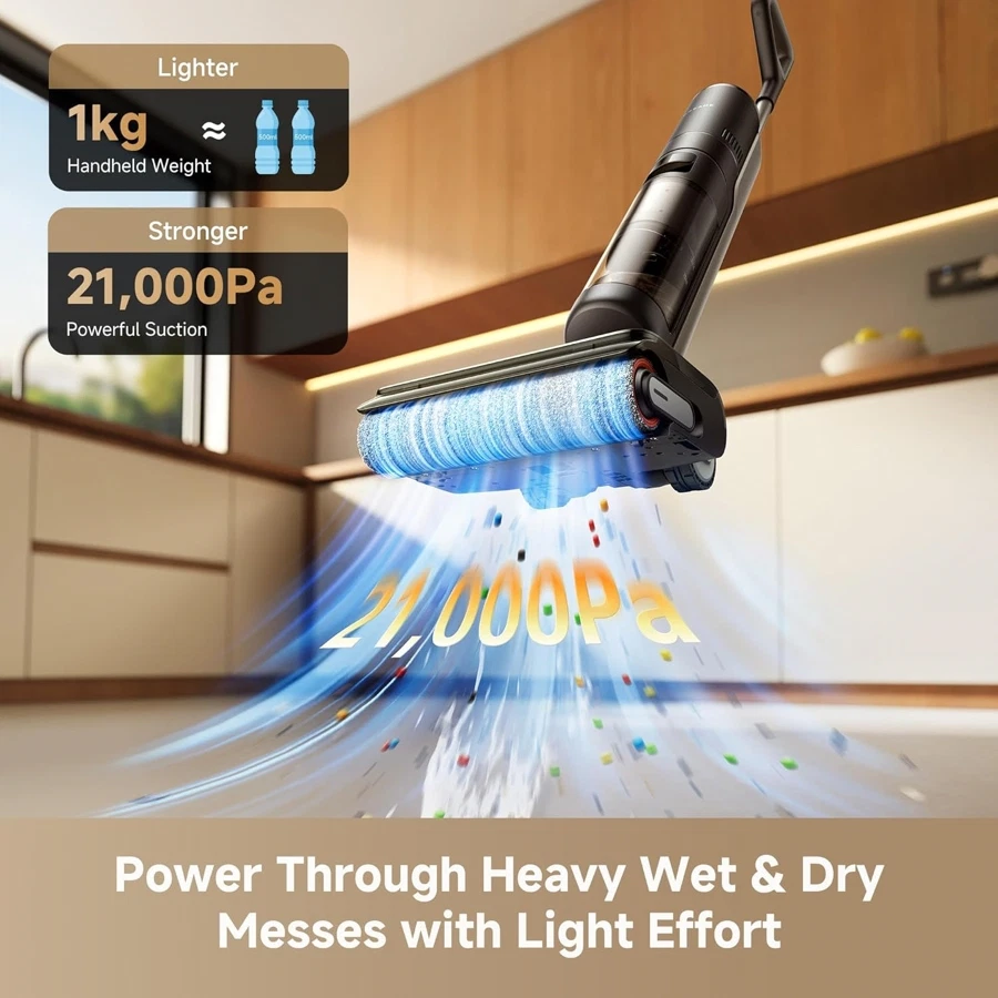 DREAME H60GT Wet & Dry Vacuum Cleaner, HHR43A (400 W, 21000 Pa)