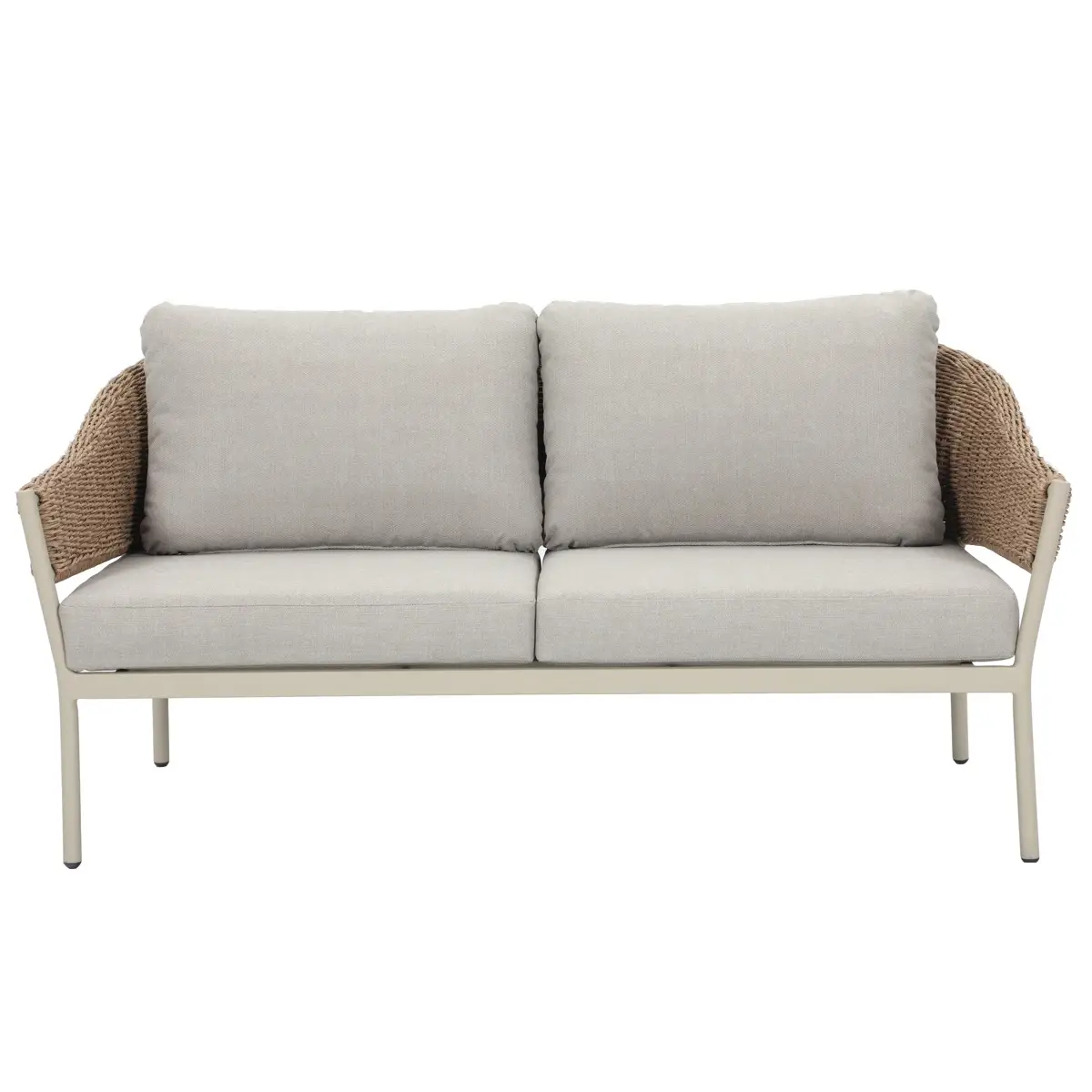 Lucca 4-Seater Aluminum Rattan Outdoor Sofa Set