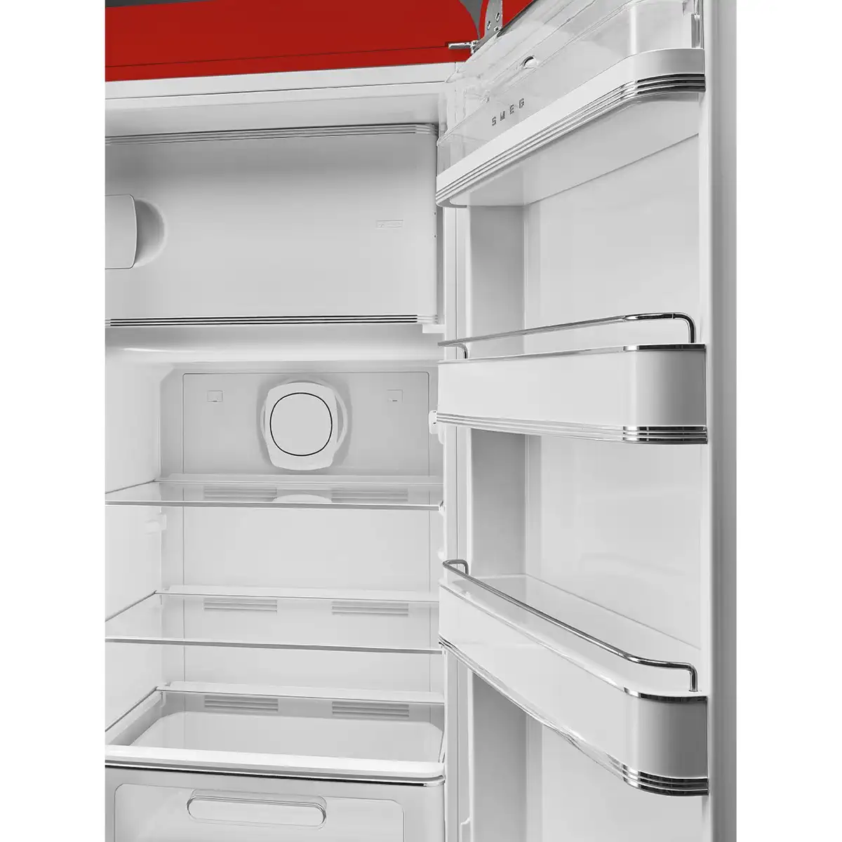 SMEG Freestanding 50s Retro Style Refrigerator, FAB28RCR5GA (281 L)