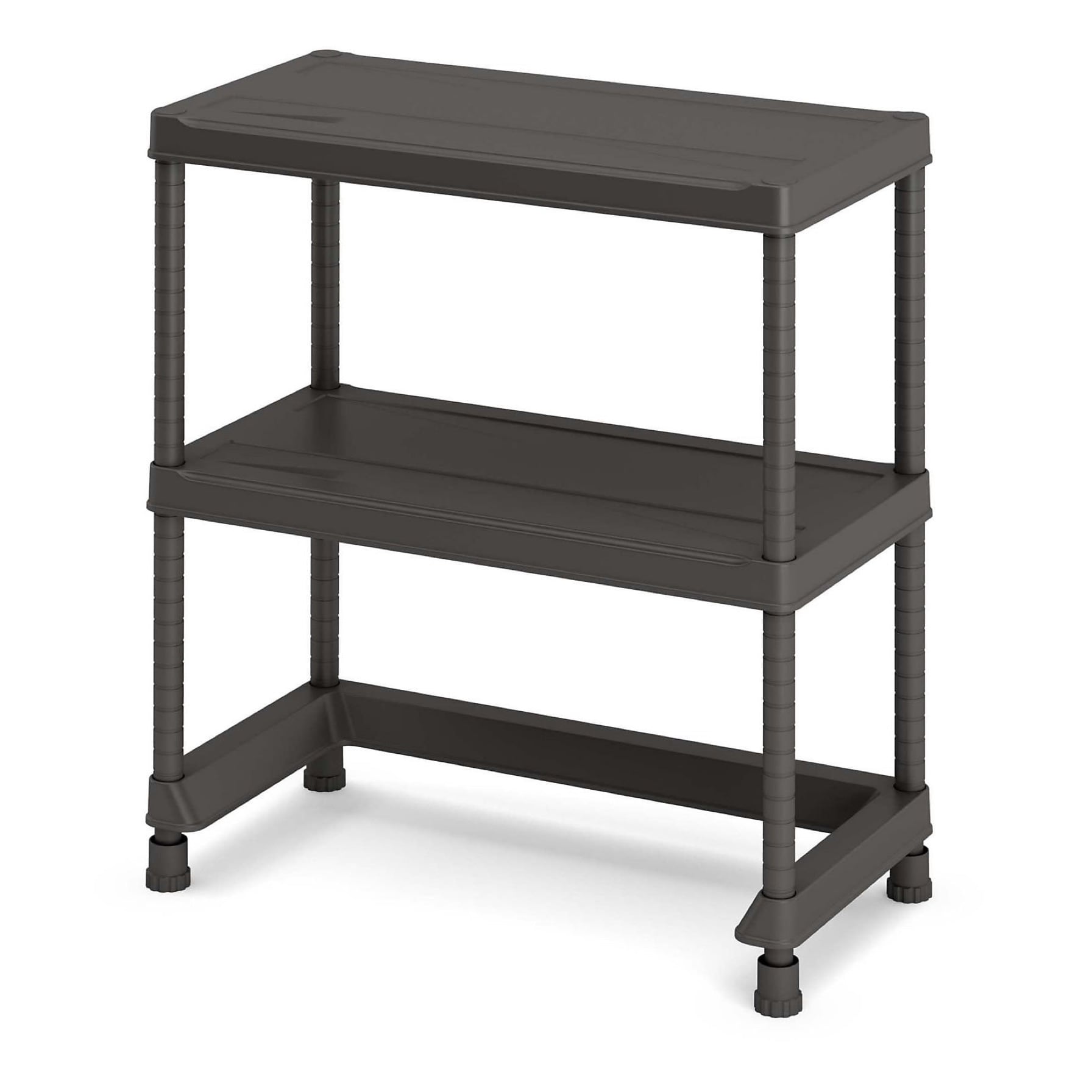 Form Links 2-Tier Polypropylene Shelving Unit (182 x 90 x 45 cm)