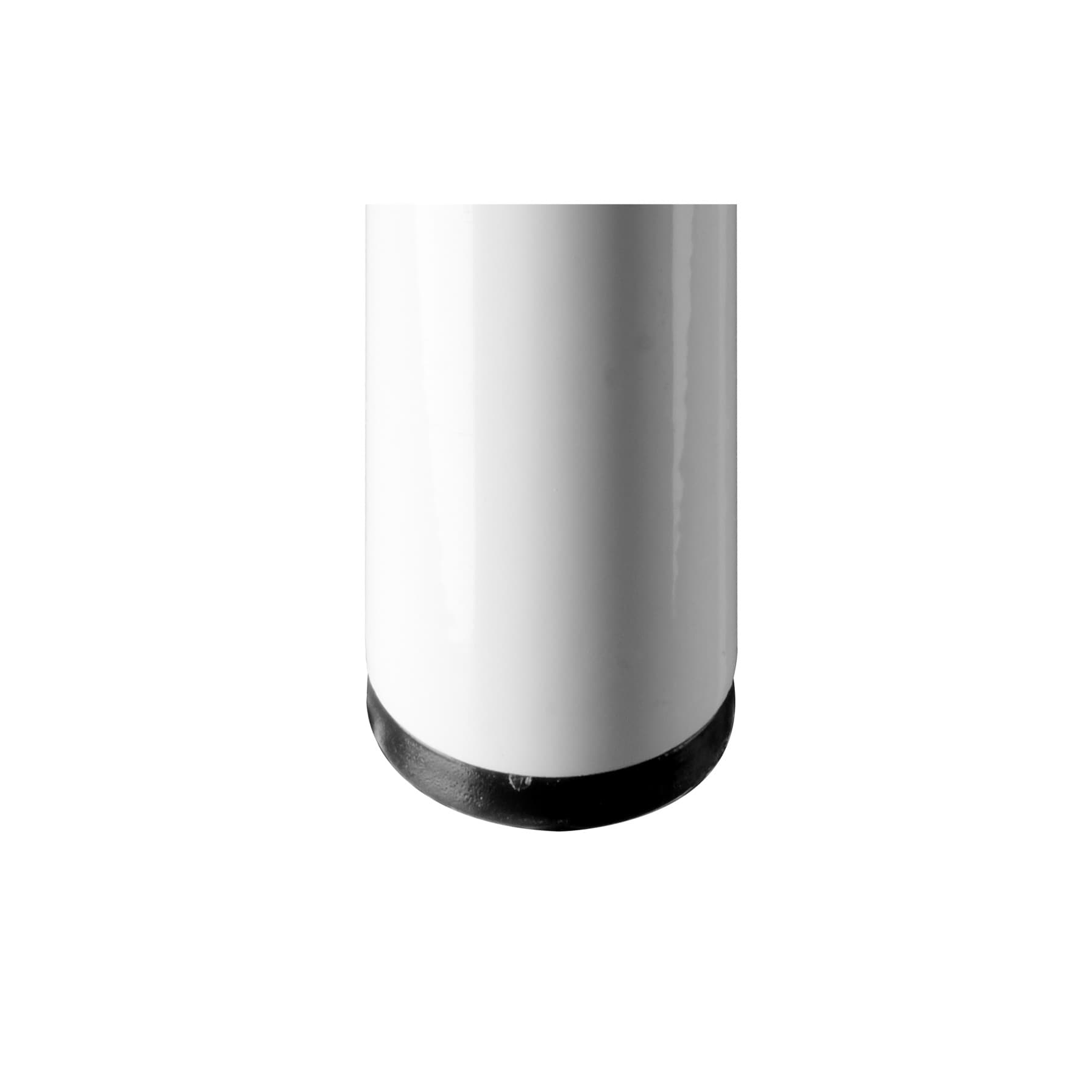 Hettich Steel Furniture Leg (White, 30 x 200 mm)