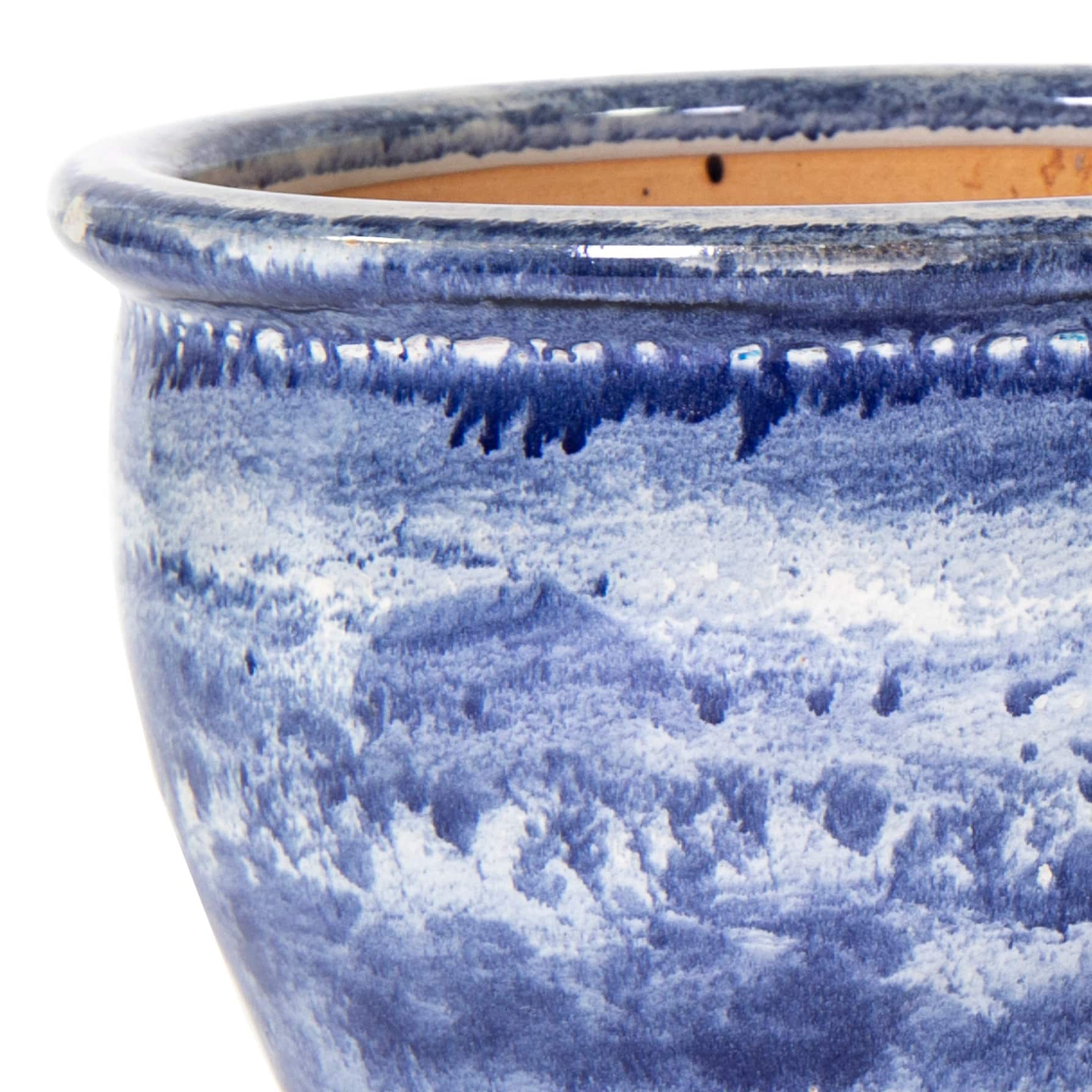 Glazed Terracotta M.Belly Plant Pot Generic (47 x 47 x 37 cm, XL)